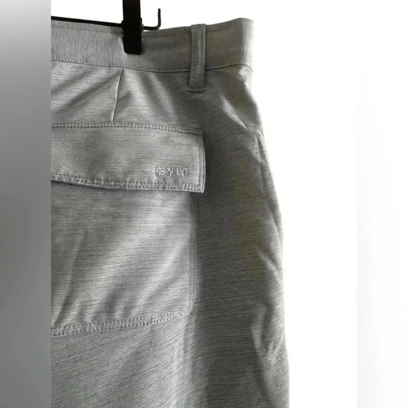 Bylt Premium Basics Kinetic Shorts in Gray  Men's 40 - Picture 7 of 13